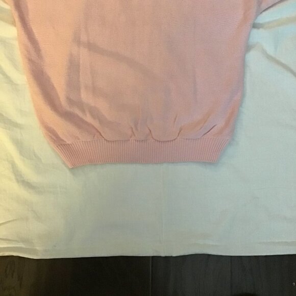 MARELLA Pink Grandma Core V Neck Sweater Size L - Picture 6 of 7